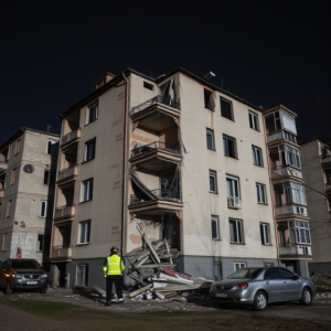 Residential building in Kazan severely damaged by a Ukrainian drone strike