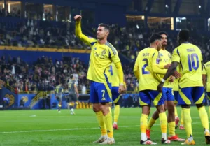 Cristiano Ronaldo and Jhon Duran in a dynamic offensive partnership for Al Nassr