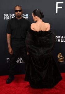 Kanye West and Bianca Censori make a bold entrance at the 2025 Grammy Awards, sparking media buzz.